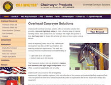 Tablet Screenshot of chainveyor.com